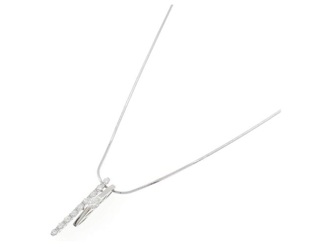 Autre Marque Collana in diamanti Pt900 Pt850 Argento - vista 2