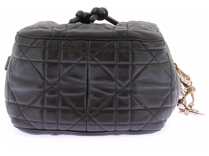 Dior Picca borsa "D-motion" a sacchetto in pelle nera Nero - vista 7
