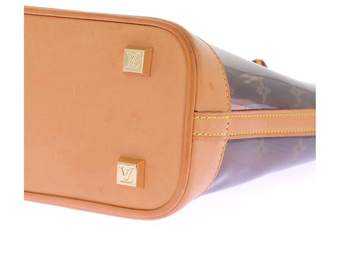 Borsa trasparente Louis Vuitton marrone - vista 14