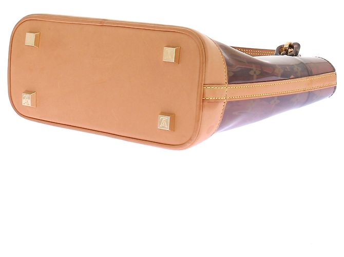 Borsa trasparente Louis Vuitton marrone - vista 9