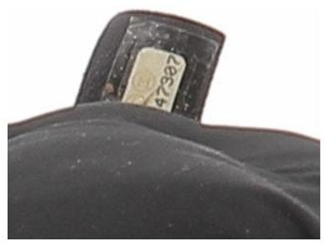 Chanel Mochila de couro acolchoada preta Preto - vista 6