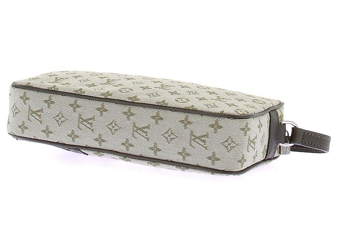 Louis Vuitton Borsa in tela e inserti Verde - vista 9