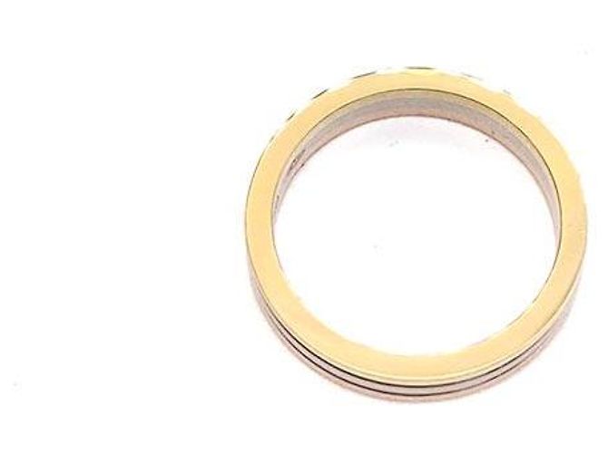 Anel Cartier Louis Ouro Branco - vista 4