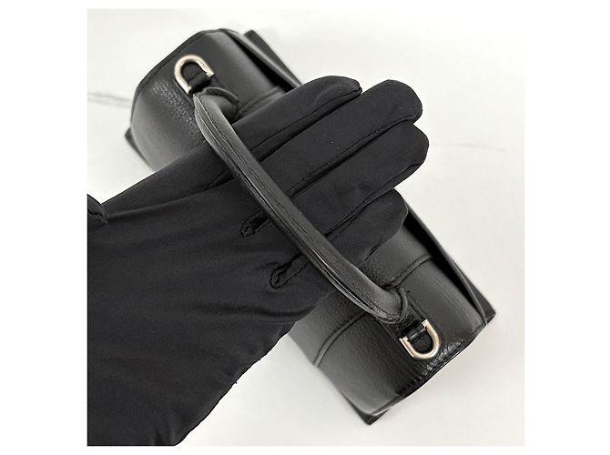Balenciaga Borsa a tracolla Hourglass con manico superiore Nera Nero - vista 13