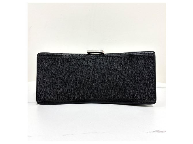 Balenciaga Borsa a tracolla Hourglass con manico superiore Nera Nero - vista 9