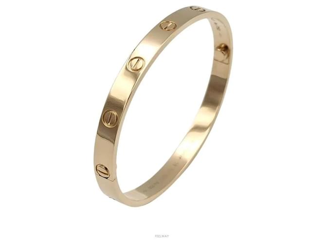 Cartier Bracciale Love Giallo - vista 2