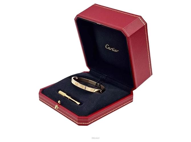 Cartier Bracciale Love Giallo - vista 5