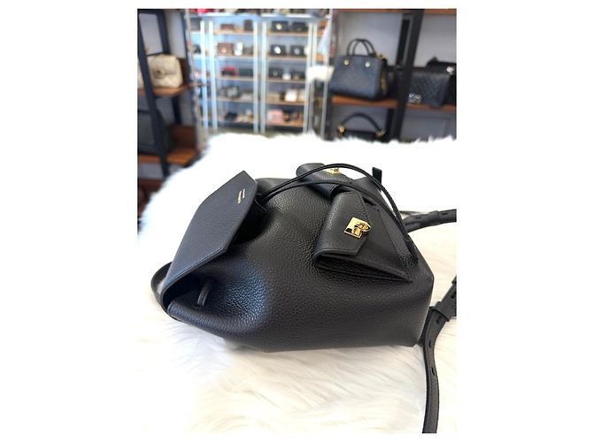 Salvatore Ferragamo Mini zaino multi-tasche Nero - vista 6