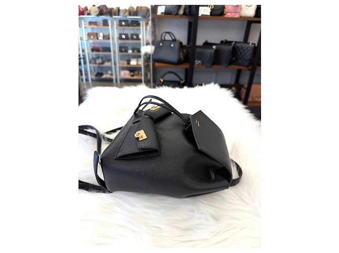 Salvatore Ferragamo Mini zaino multi-tasche Nero - vista 7