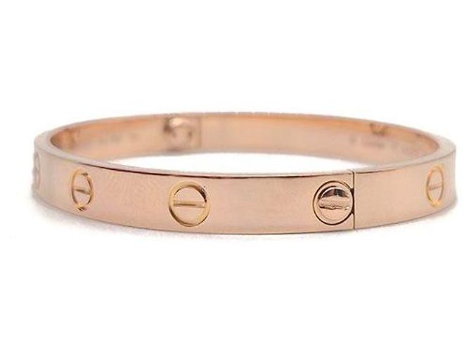 Bracciale Cartier Love Oro Rosa - vista 2