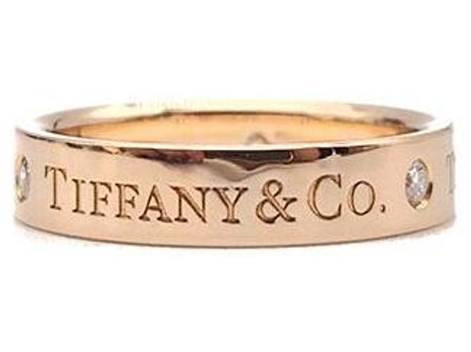 Tiffany & Co Diamond Logo Ring Roségold Pink - Ansicht 2