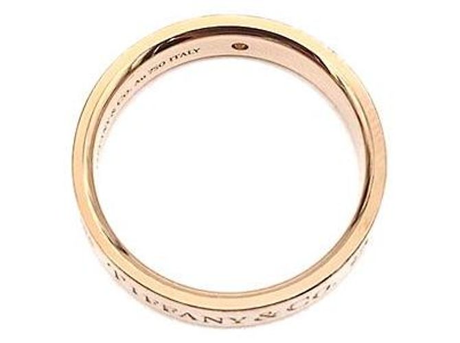 Tiffany & Co Diamond Logo Ring Roségold Pink - Ansicht 4