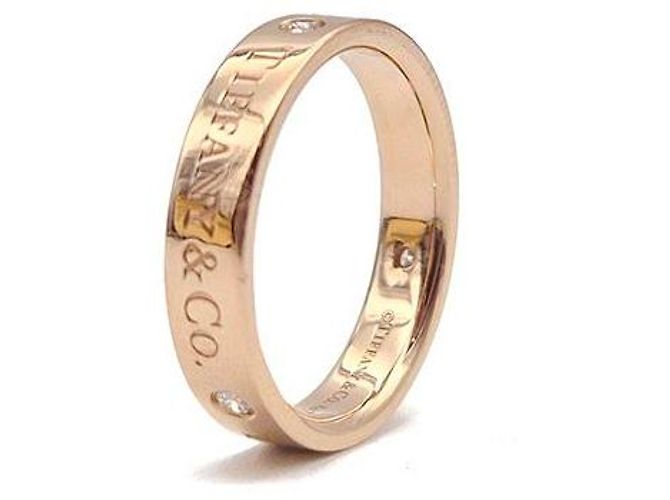 Tiffany & Co Diamond Logo Ring Roségold Pink - Ansicht 5