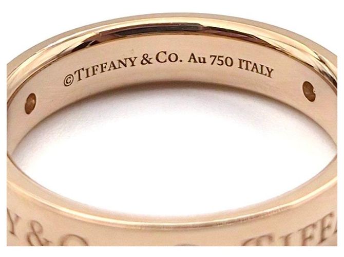 Tiffany & Co Diamond Logo Ring Roségold Pink - Ansicht 6