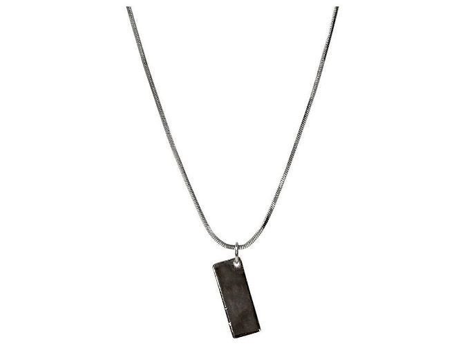 Dior Pink Trotter Silver Necklace - view 2
