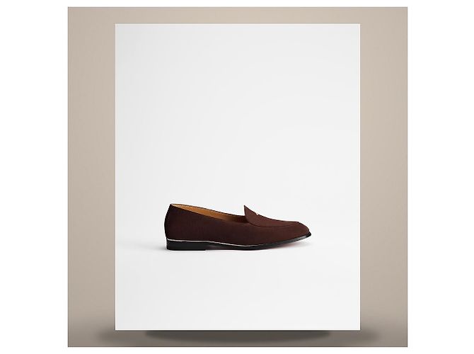Dior Mocasín Antibes Gamuza Marrón Ternera - vista 2