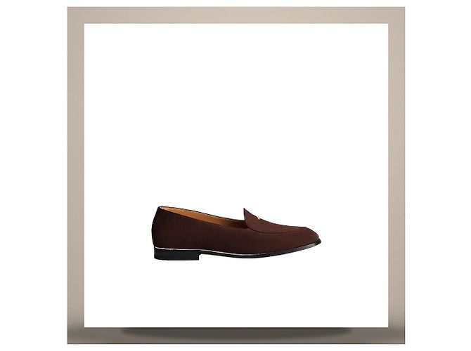 Dior Mocasín Antibes Gamuza Marrón Ternera - vista 3
