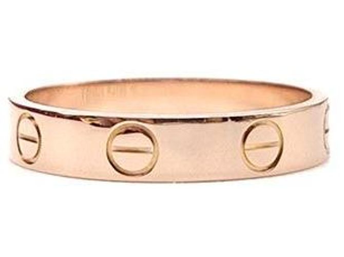 Anello Cartier Love Oro Rosa - vista 2