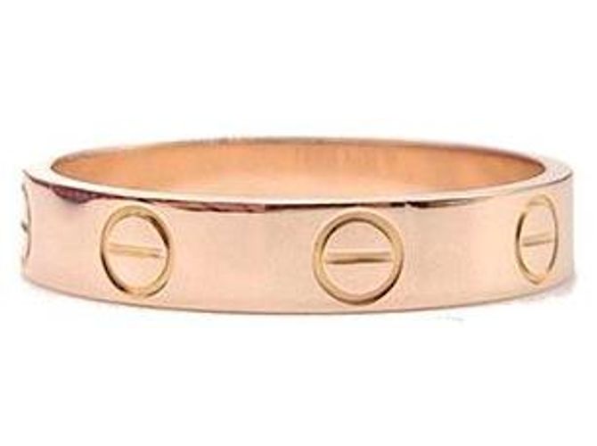 Anello Cartier Love Oro Rosa - vista 3