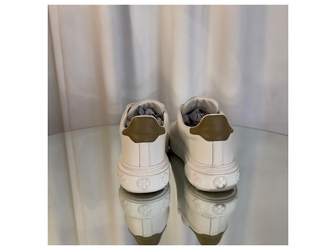 Louis Vuitton Sneakers Timeout White Green Verde - vista 4