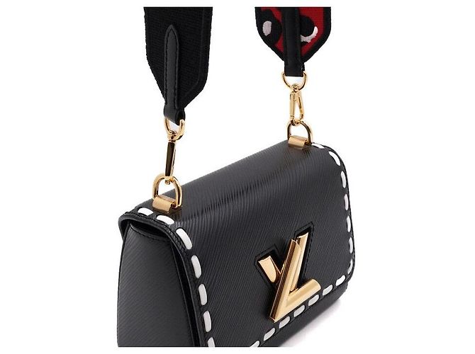 Louis Vuitton Borsa a tracolla Twist PM Wild Heart Strap Shoulder Bag Crossbody Nero - vista 10