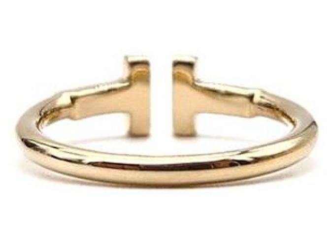 Anello Tiffany & Co T Wire in oro giallo - vista 3