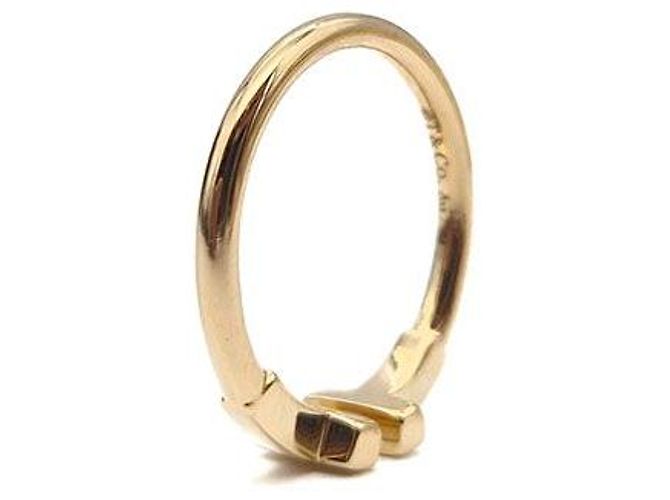 Anello Tiffany & Co T Wire in oro giallo - vista 5