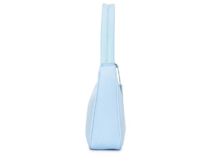 Prada Borsa Hobo Re-Nylon Blu Cielo - vista 3