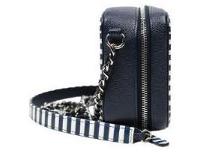 Chanel Mini borsa a tracolla cosmetica Navy - vista 2