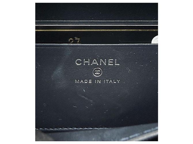 Chanel Mini borsa a tracolla cosmetica Navy - vista 7