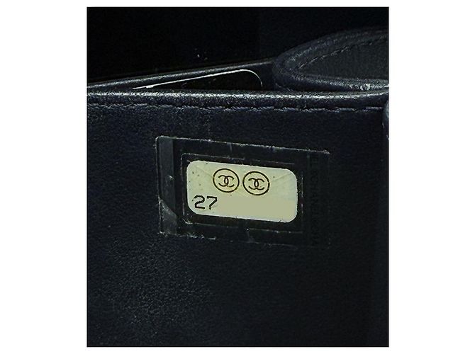Chanel Mini borsa a tracolla cosmetica Navy - vista 8