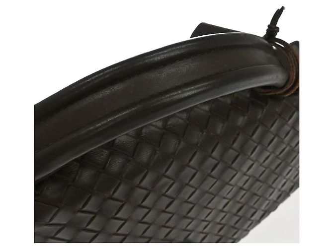 Bottega Veneta Envelope Intrecciato Nappa Large Marrone - vista 6