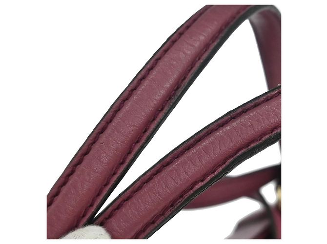 Gucci Soho Convertible Top Handle Leather Small Porpora - vista 5
