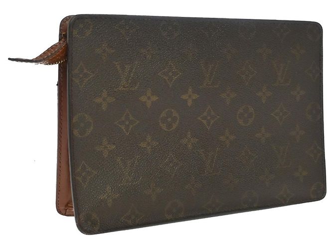 Louis Vuitton Pochette Homme Monogram Canvas Braun - Ansicht 2