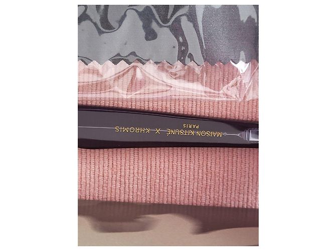 Autre Marque Maison Kitsuné x Khromis Gafas de sol Negro - vista 5