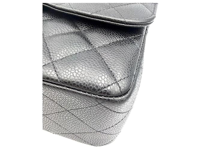 Chanel Classic Large Caviar Black Nero - vista 10