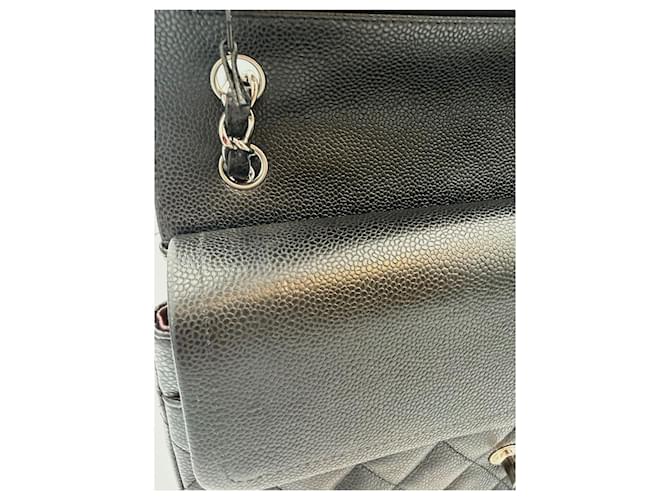 Chanel Classic Large Caviar Black Nero - vista 13