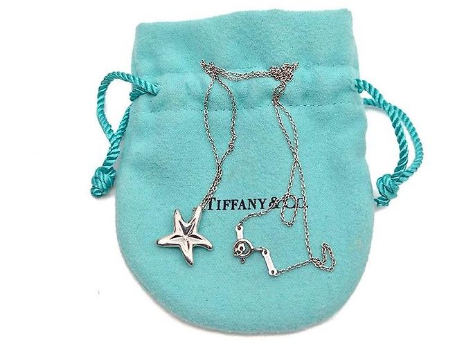 Tiffany & Co Collana Stella Marina in Argento Elsa Peretti - vista 8
