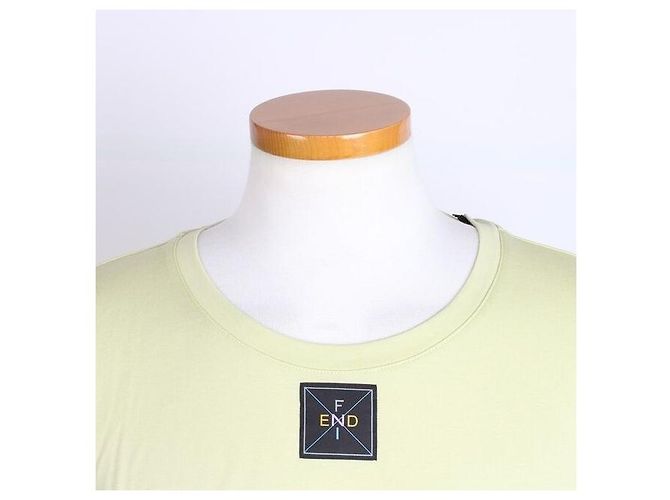 Fendi Dazed Edition Green Jersey T-Shirt Grün - Ansicht 5