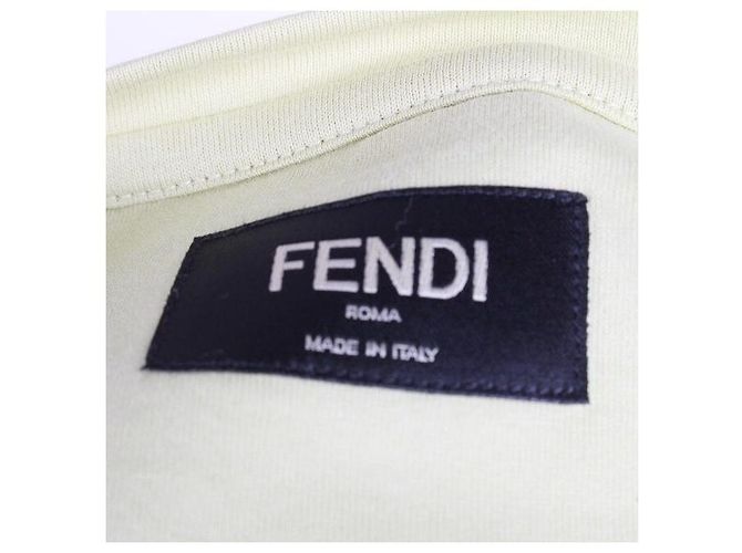 Fendi Dazed Edition Green Jersey T-Shirt Grün - Ansicht 6