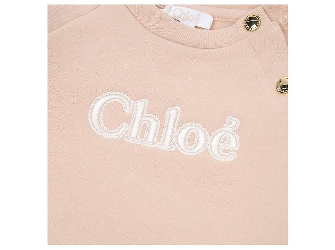 Chloé Felpa in pile per neonati e bambini Arancione - vista 5