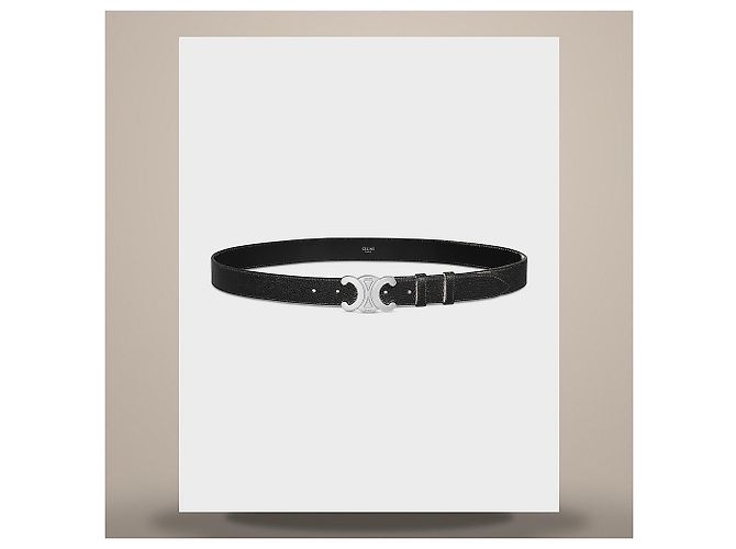 Céline Óculos de sol Triomphe Metal Black Smoke - view 6