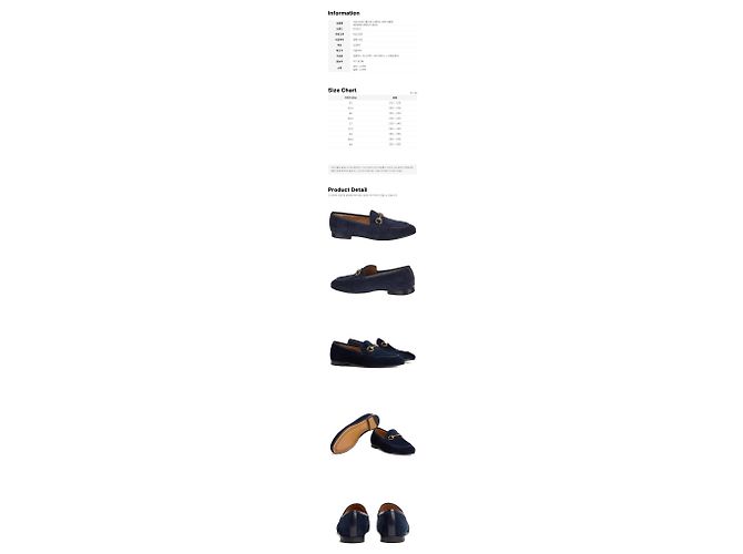 Gucci Mocassini in camoscio Jordan Horsebit da donna Deep Blue AABLH - vista 2