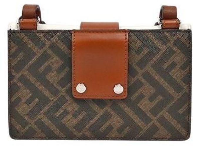 Fendi Borsa a Tracolla Pochette Baguette con Cintura Multicolore - vista 3