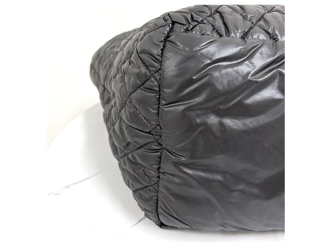 Chanel Saco Tote Cocoon Acolchoado Black Preto - vista 10