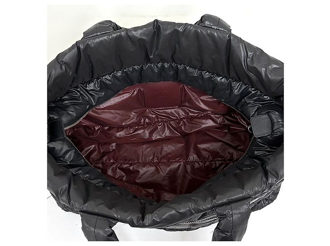 Chanel Saco Tote Cocoon Acolchoado Black Preto - vista 13