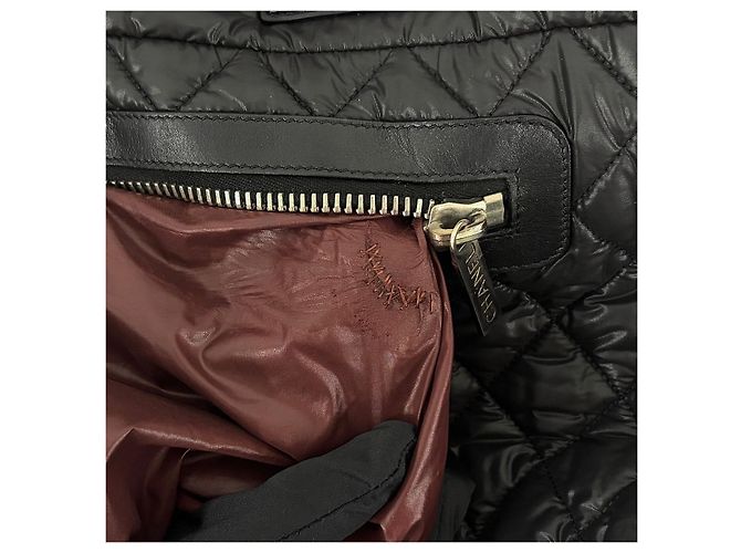 Chanel Saco Tote Cocoon Acolchoado Black Preto - vista 14