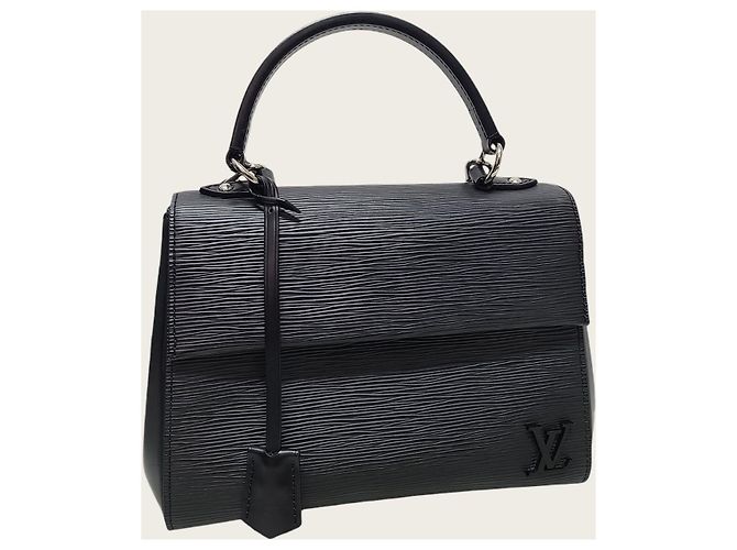 Louis Vuitton Cluny BB in pelle Epi granulata nera Nero - vista 3