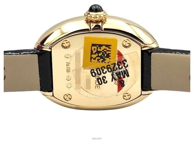 Cartier Mini Gold Uhr Golden - Ansicht 2