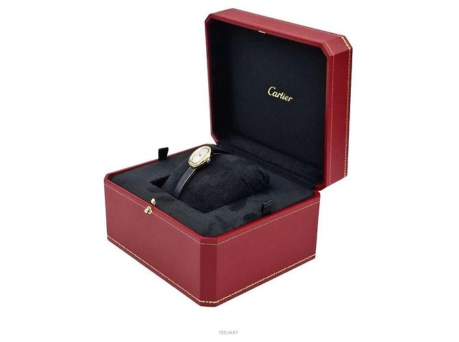 Cartier Mini Gold Uhr Golden - Ansicht 6